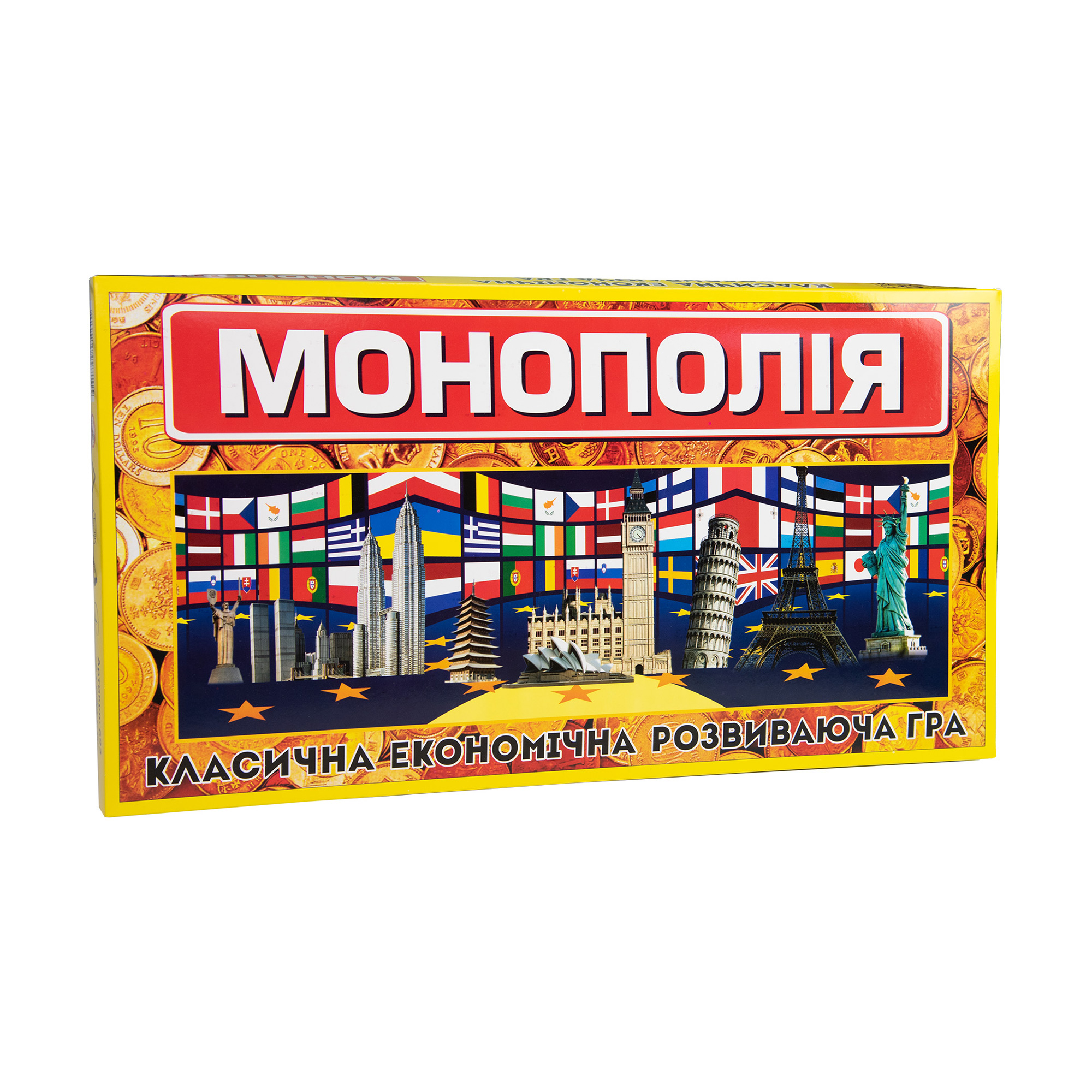 

Настільна гра Strateg Монополія, класична, економічна, розвивальна, українською мовою, від 6 років (693)
