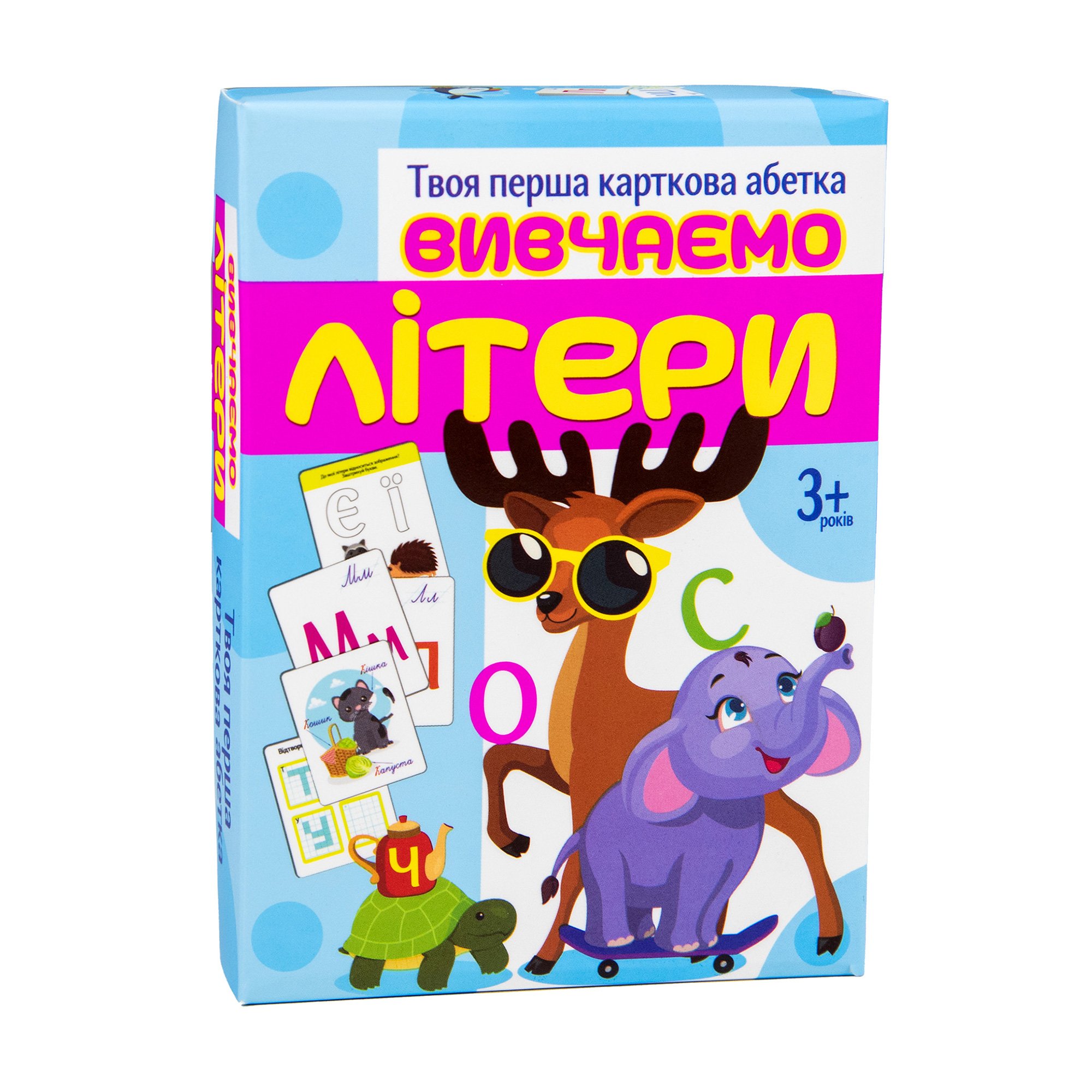 

Настільна гра Strateg Вивчаємо літери, українською мовою, від 3 років (32066)