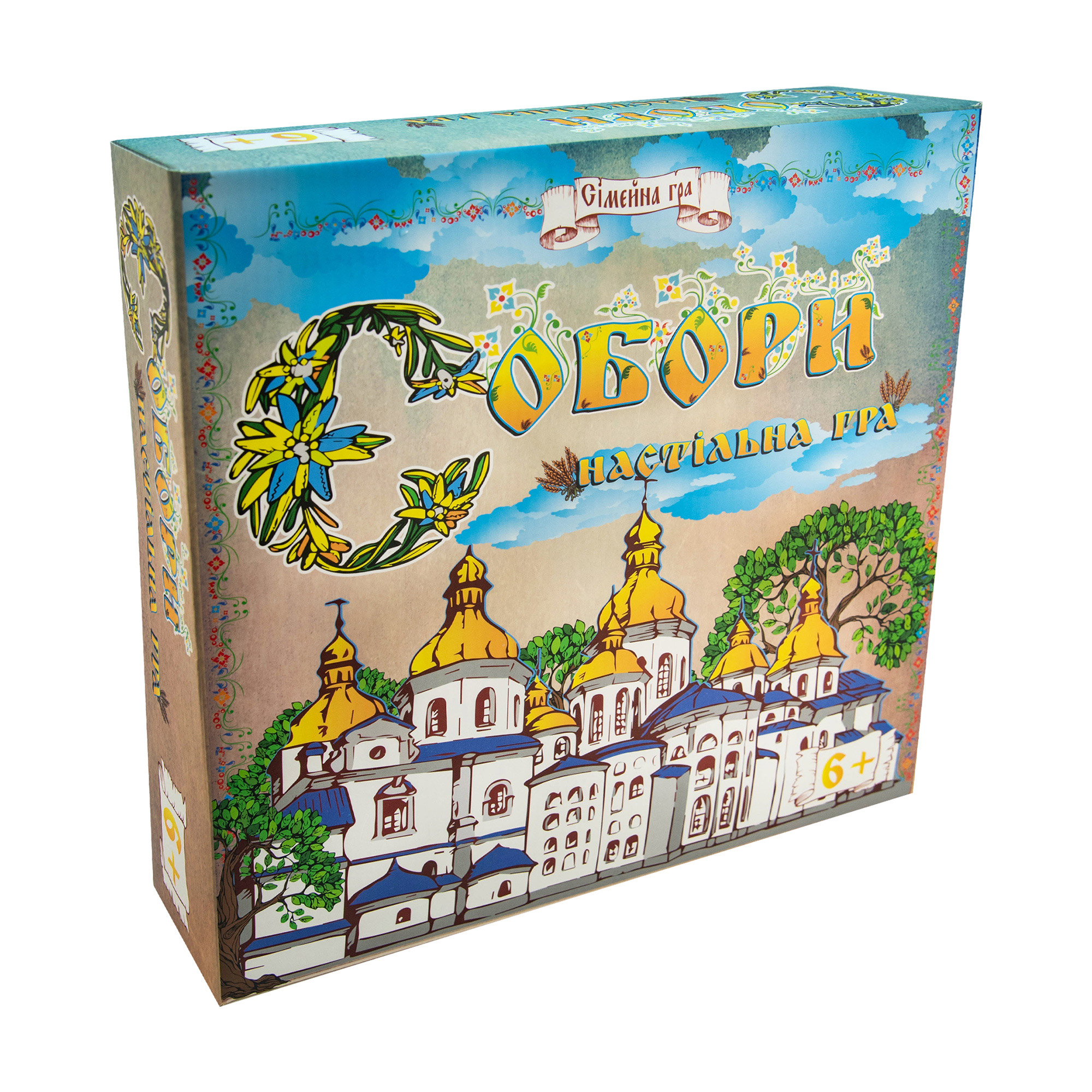 

Настільна гра Strateg Собори, українською мовою, від 6 років (30104)