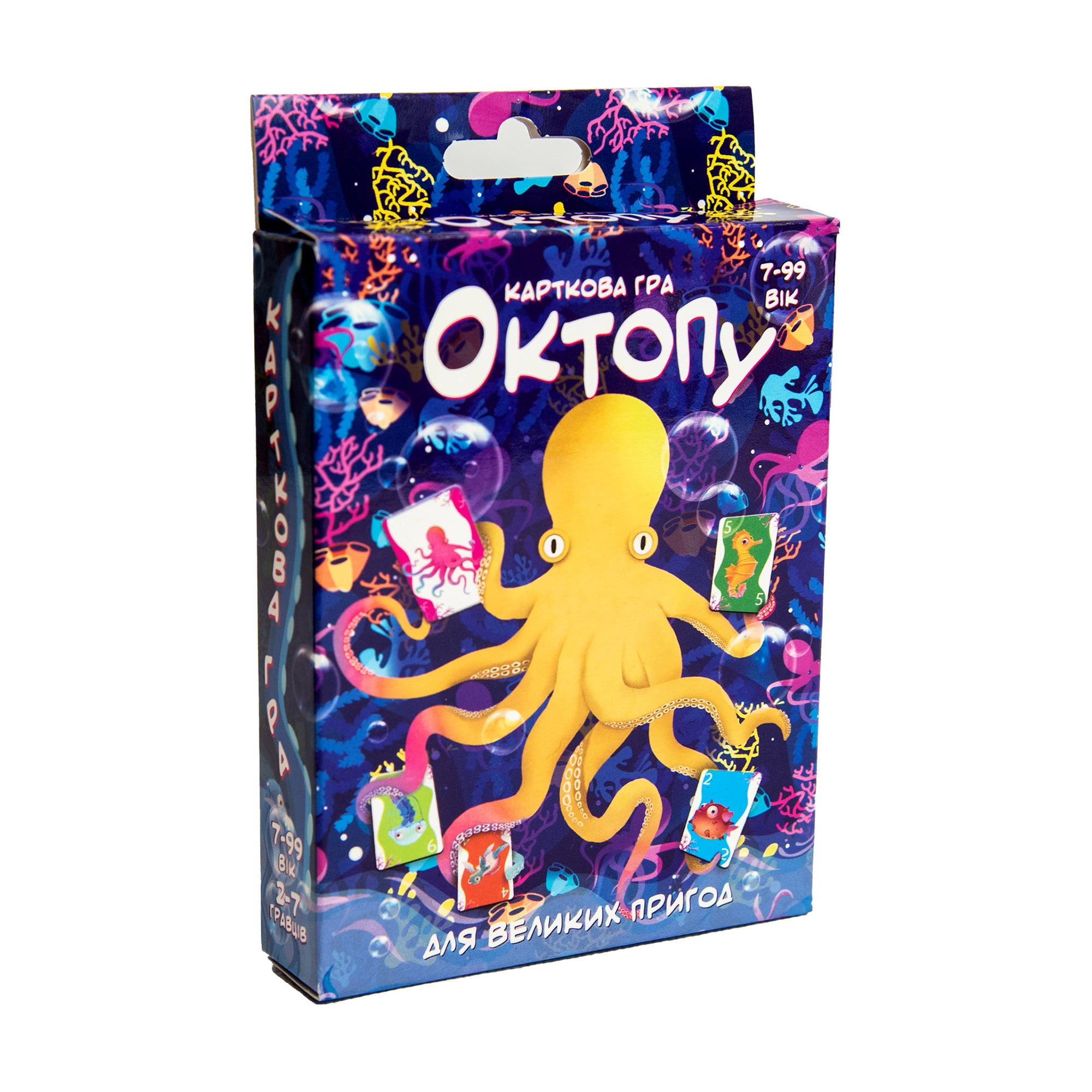 

Настільна гра Strateg Октопу, українською мовою, від 7 років (30330)