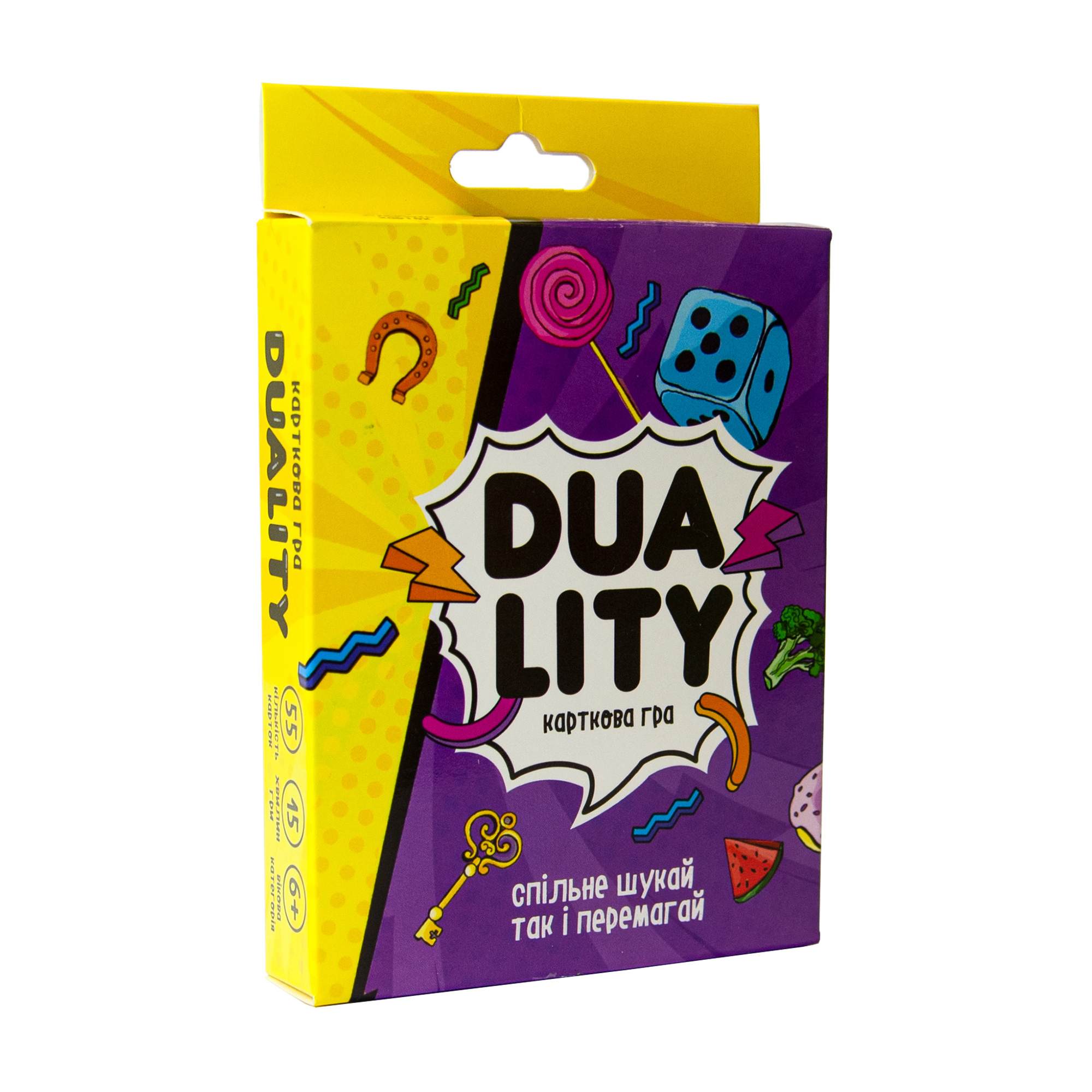 

Настільна гра Strateg Duality, українською мовою, від 6 років (30958)