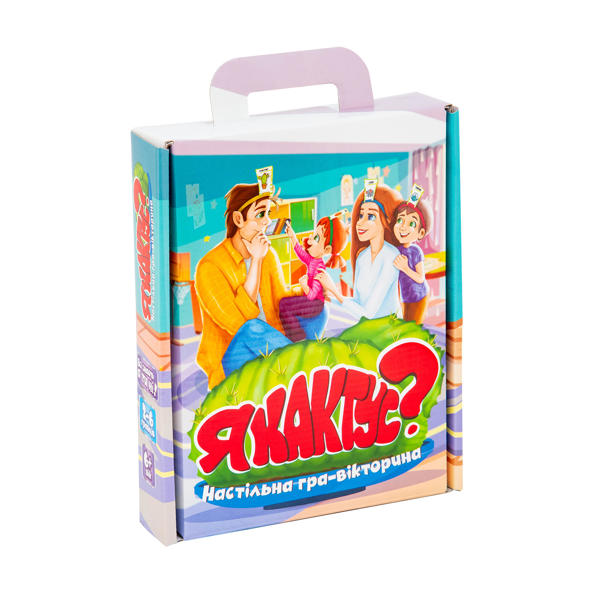 

Настільна гра Strateg Я кактус, українською мовою, від 6 років (30614)