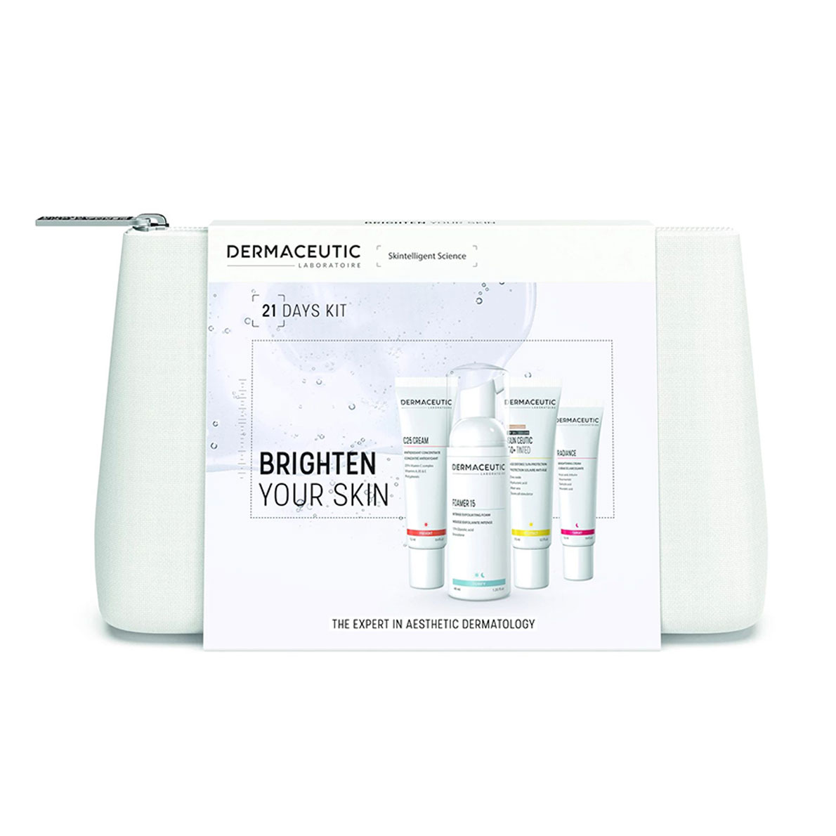 

Набір для освітлення шкіри обличчя Dermaceutic 21 Days Kit Brighten Your Skin, 5 предметів
