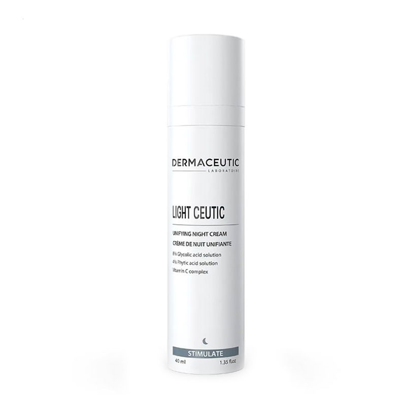 

Нічний зволожувальний крем для обличчя Dermaceutic Light Ceutic, 40 мл