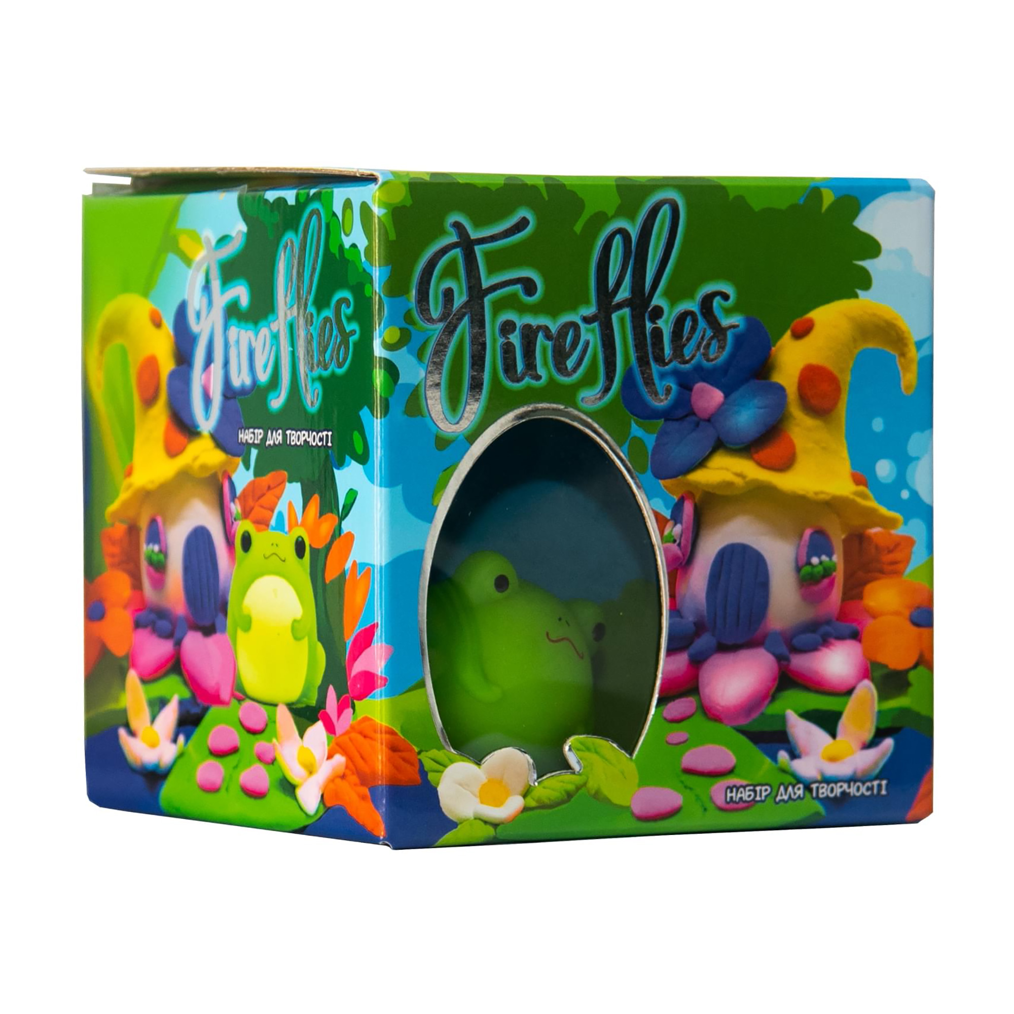 

Набір для творчості Strateg Fireflies Жабеня, українською мовою, від 3 років (30413)