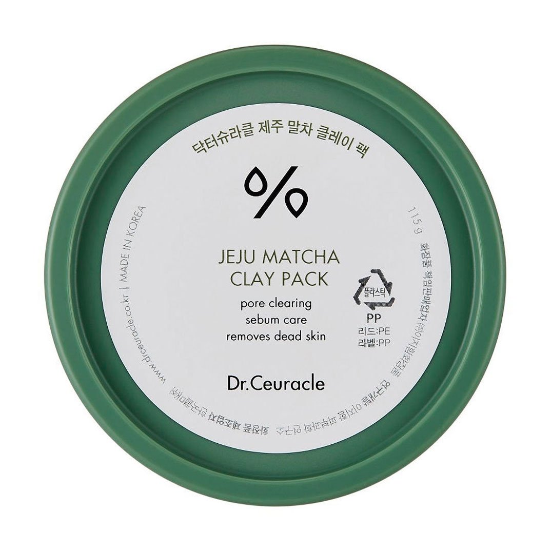 

Уцінка! Очищувальна глиняна маска для обличчя Dr.Ceuracle Jeju Matcha Clay Pack з чаєм Матча, 115 г