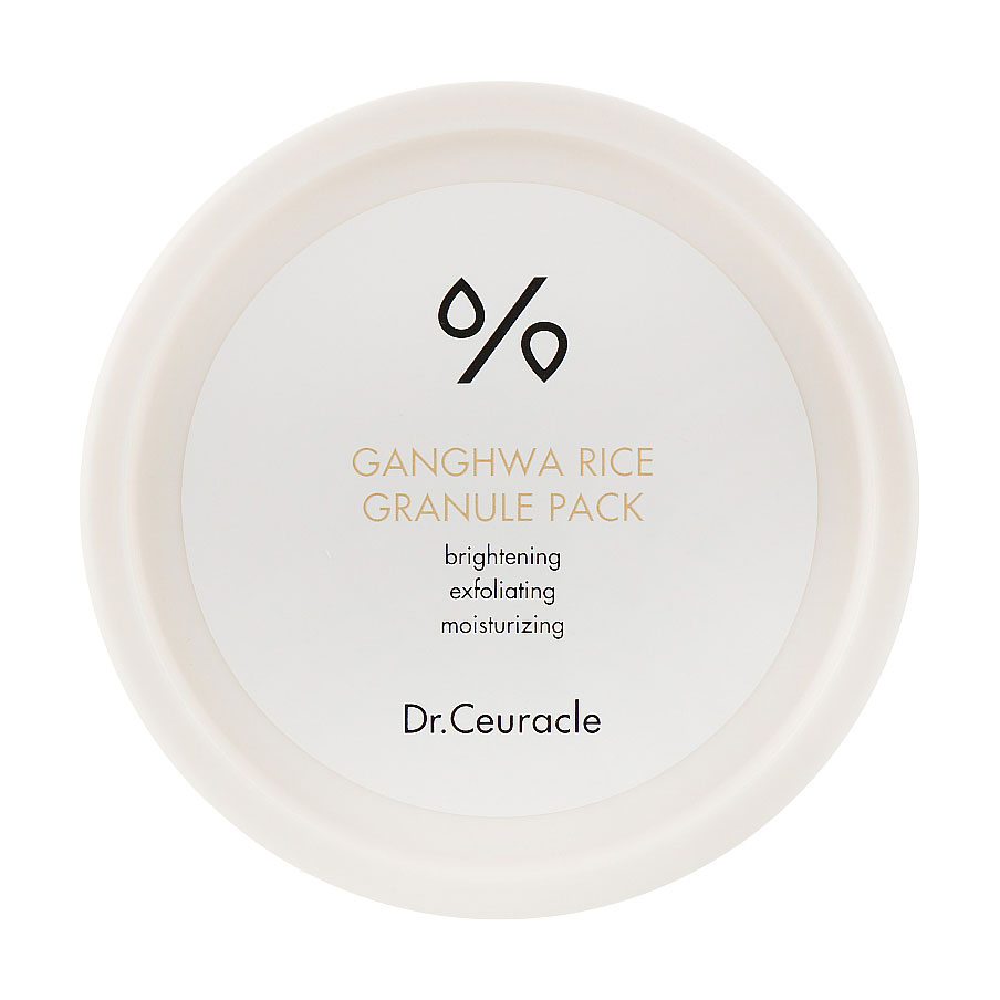 

Уцінка! Зволожувальна маска для обличчя Dr.Ceuracle Ganghwa Rice Granule Pack з екстрактом рису, 115 г