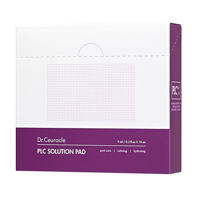 

Уцінка! Зволожувальні пади для обличчя Dr.Ceuracle PLC Solution Pad, 10*9 мл