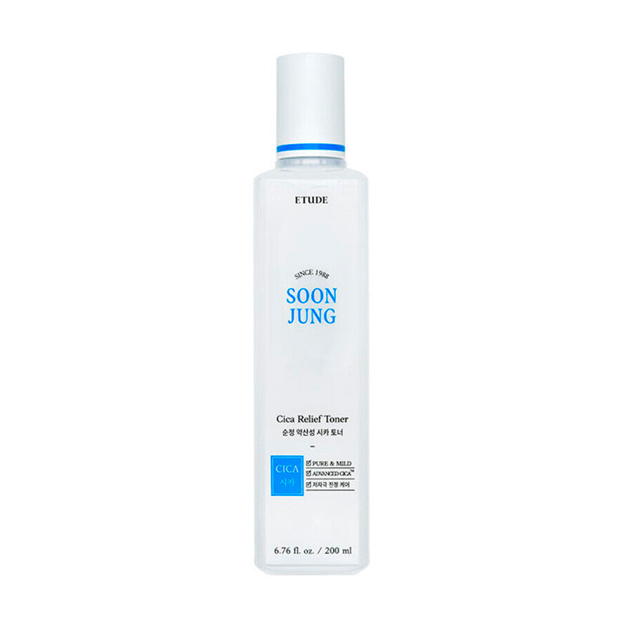 

Уцінка! Заспокійливий тонер для обличчя Etude House Soon Jung Cica Toner, 200 мл