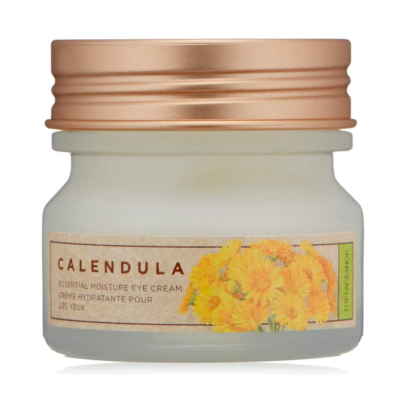 Акція на Крем для шкіри навколо очей The Face Shop Calendula Essential Moisture Eye Cream, 20 мл від Eva