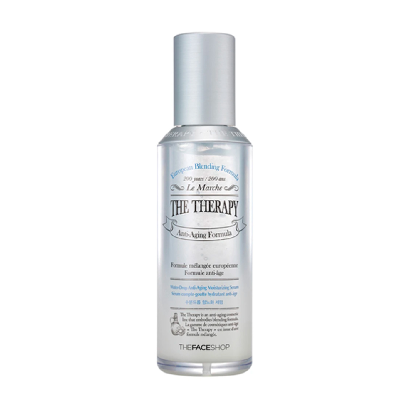 

Уцінка! Антивікова зволожувальна сироватка для обличчя The Face Shop The Therapy Water Drop Anti Aging Moisturizing Serum, 45 мл