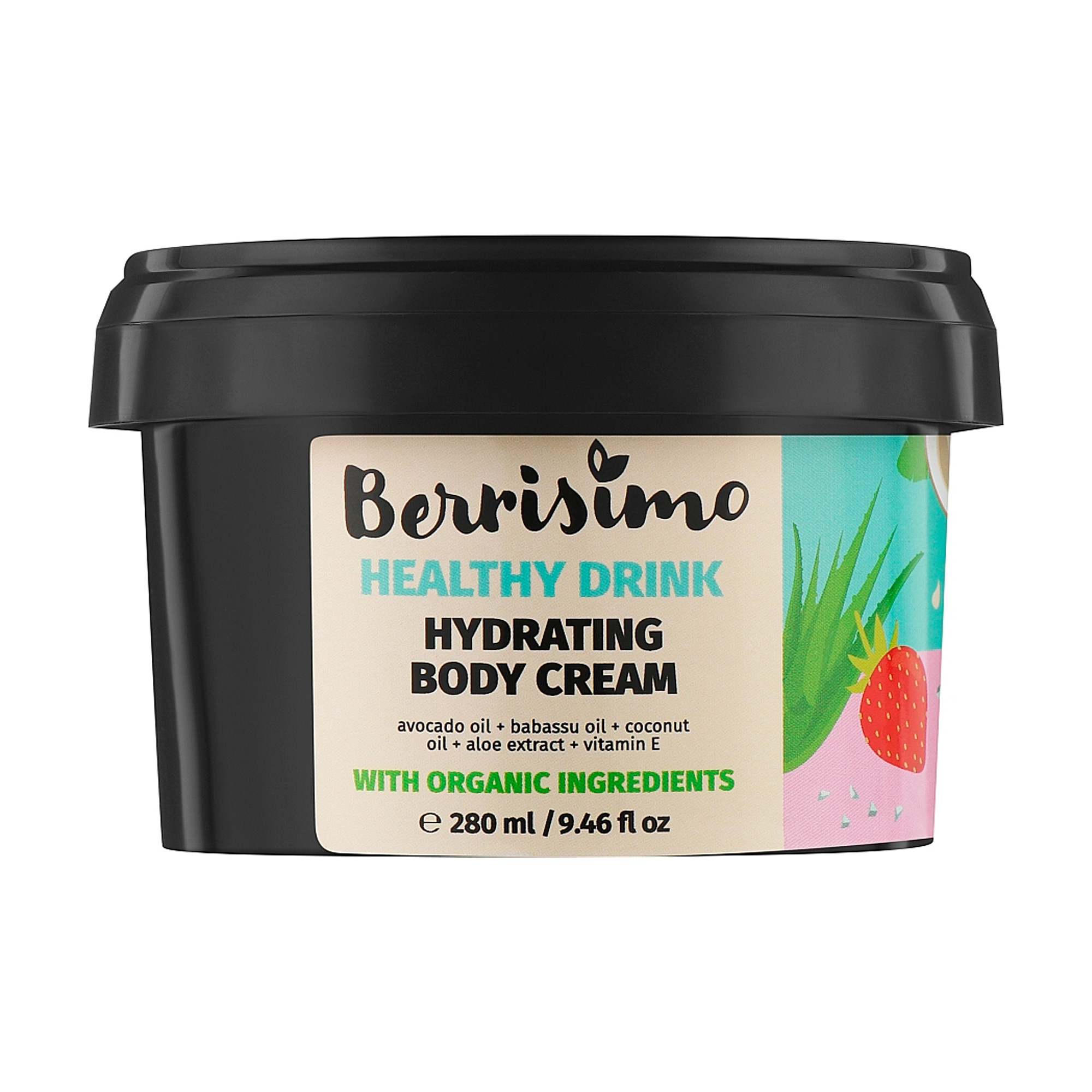 

Зволожувальний крем для тіла Beauty Jar Berrisimo Healthy Drink Hydrating Body Cream, 280 мл