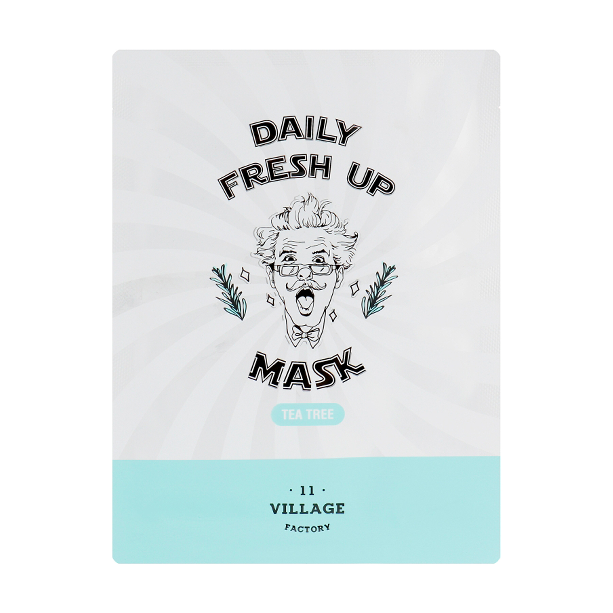 

Уцінка! Тканинна маска для обличчя Village 11 Factory Active Clean Sheet Mask Tea Tree Чайне дерево, 23 г