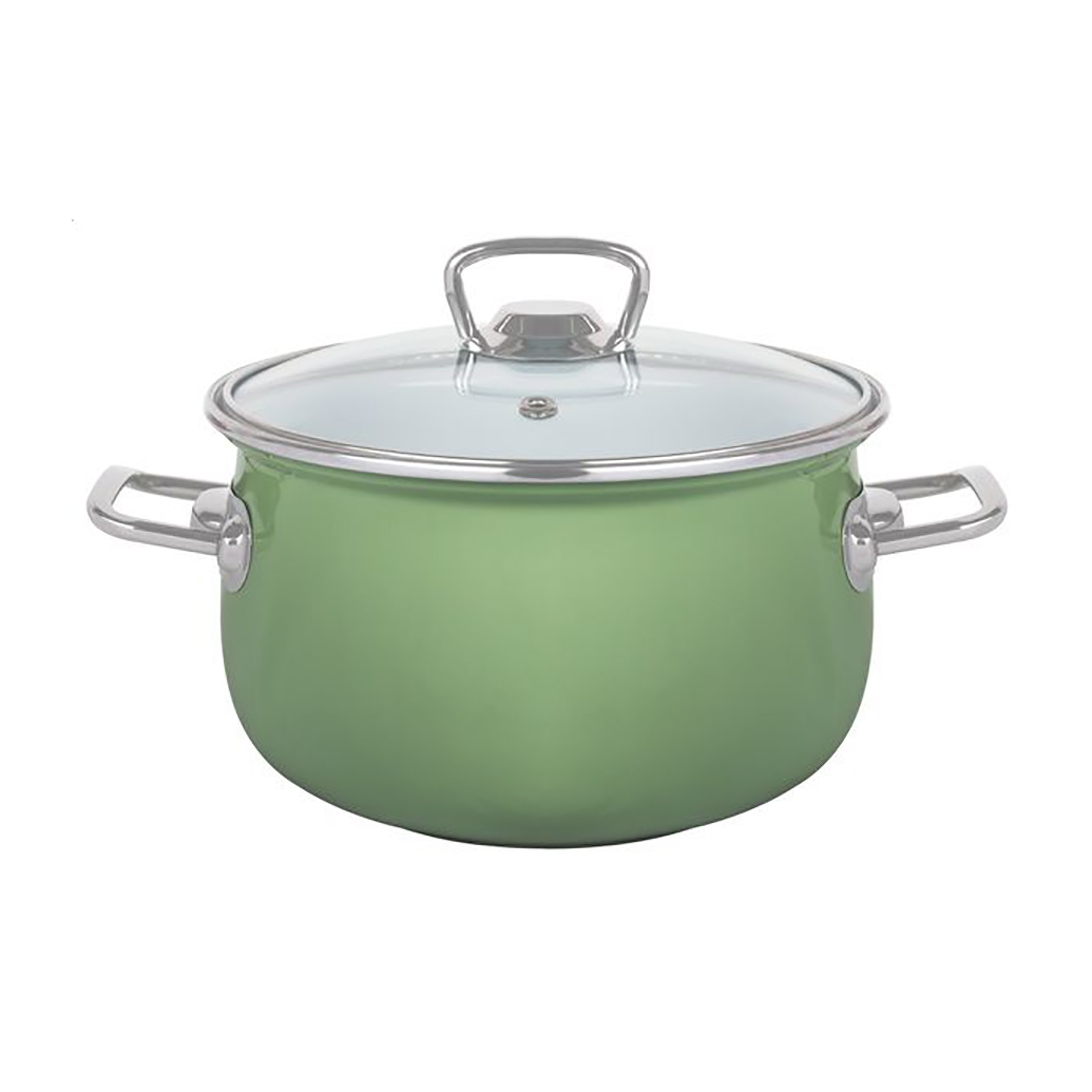 

Каструля Idea Home Green з кришкою, 18 см, 2.9 л (6832845)