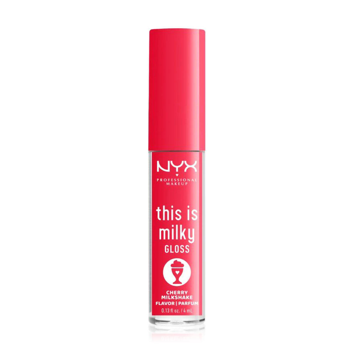 

Ароматизований блиск для губ NYX Professional Makeup This Is Milky Gloss Milkshakes 13 Cherry Milkshake, 4 мл