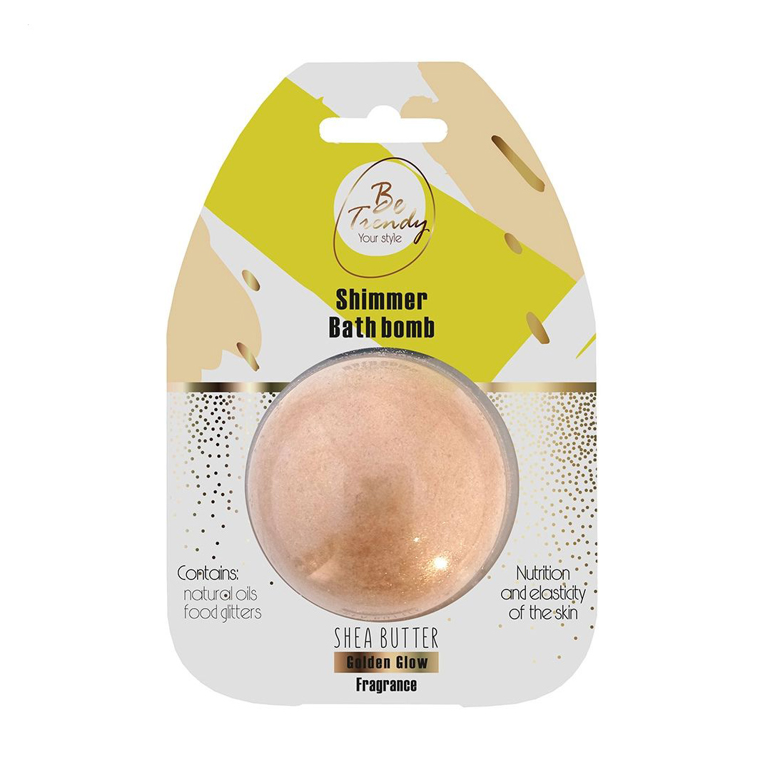 

Уцінка! Бомба для ванни Be Trendy Shimmer Bath Bomb Масло ши, 100 г