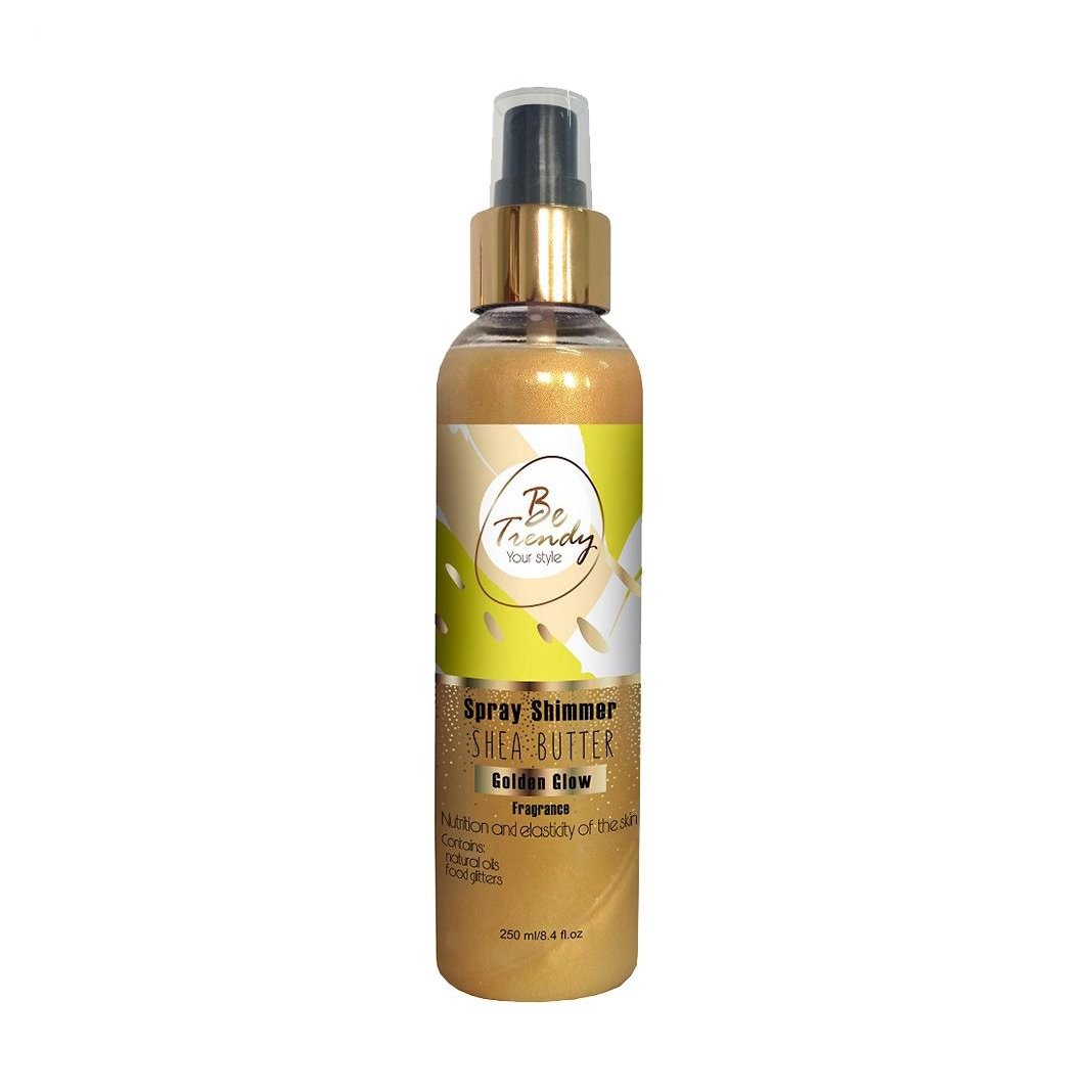 

Спрей-шимер для тіла Be Trendy Spray Shimmer Golden Glow, 155 мл