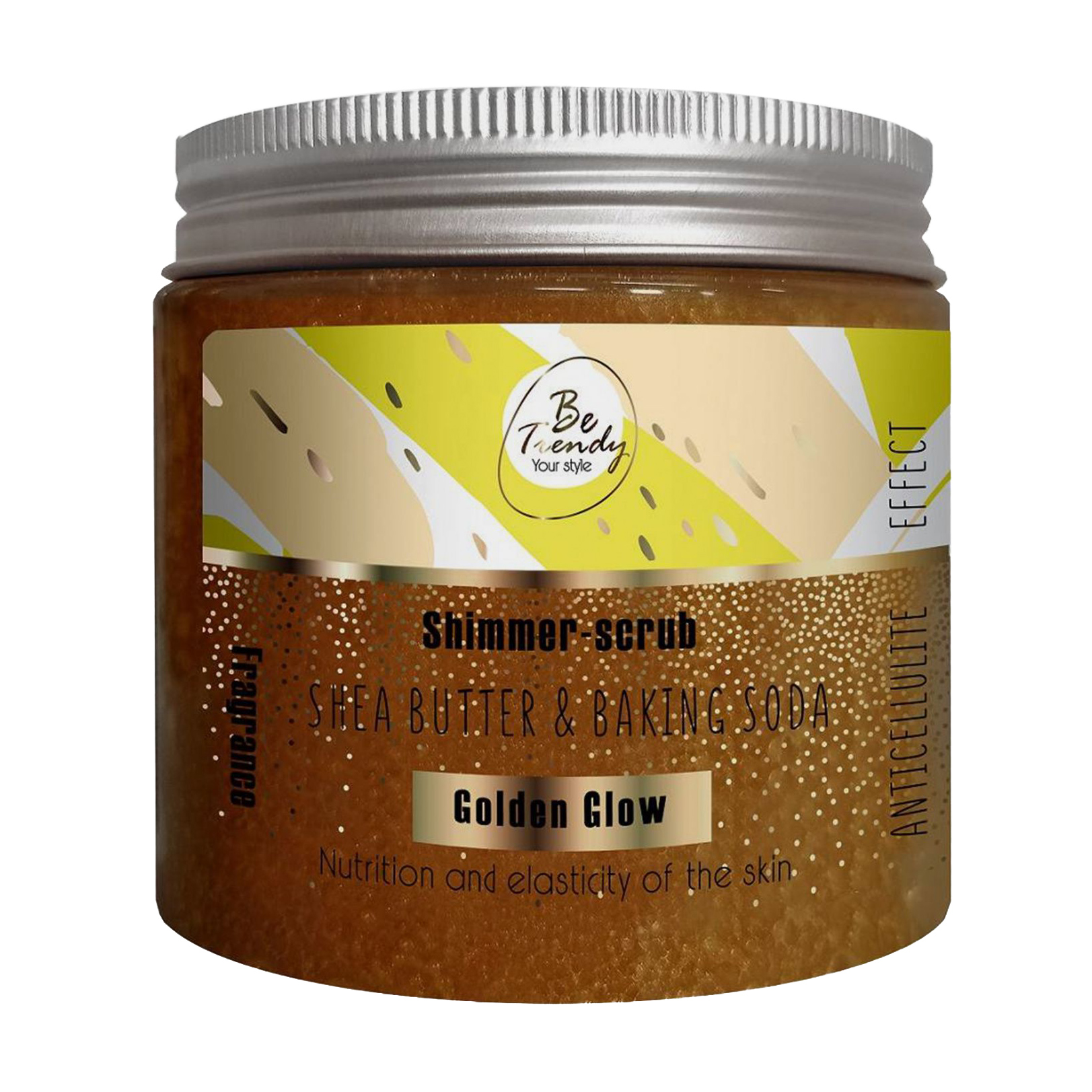 

Уцінка! Шимер-скраб для тіла Be Trendy Shimmer Scrub Golden Glow, 300 г