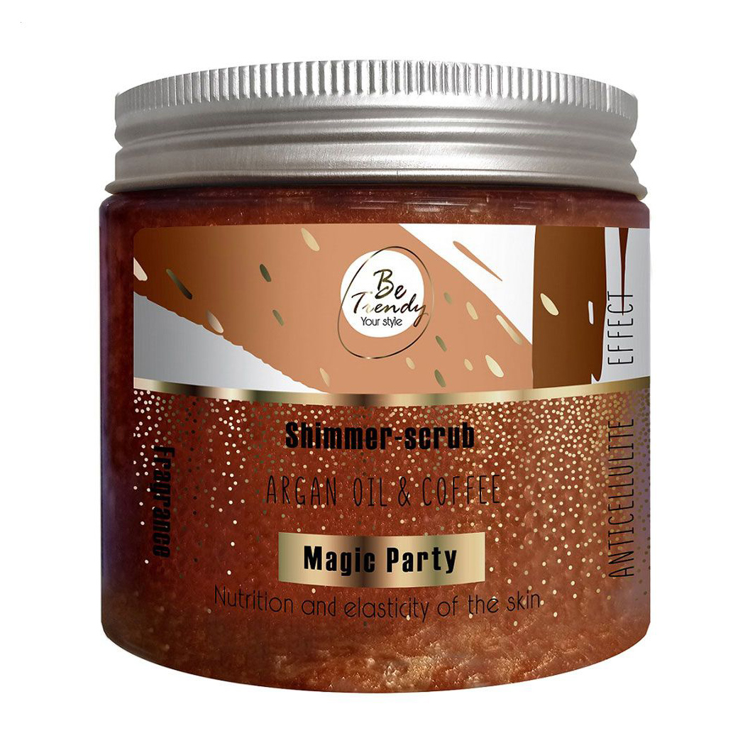 

Уцінка! Шимер-скраб для тіла Be Trendy Shimmer Scrub Magic Party, 300 г