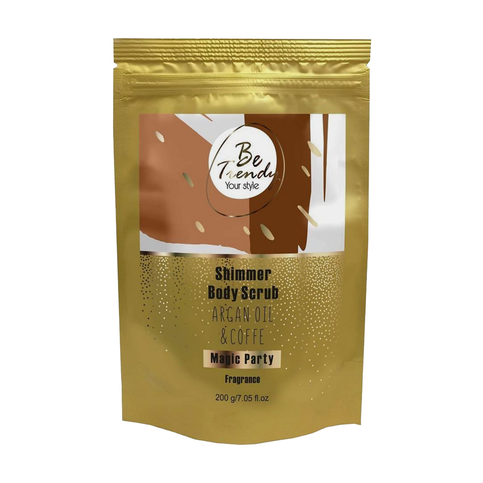 

Уцінка! Шимер-скраб для тіла Be Trendy Shimmer Scrub Magic Party, 200 г (сухий)