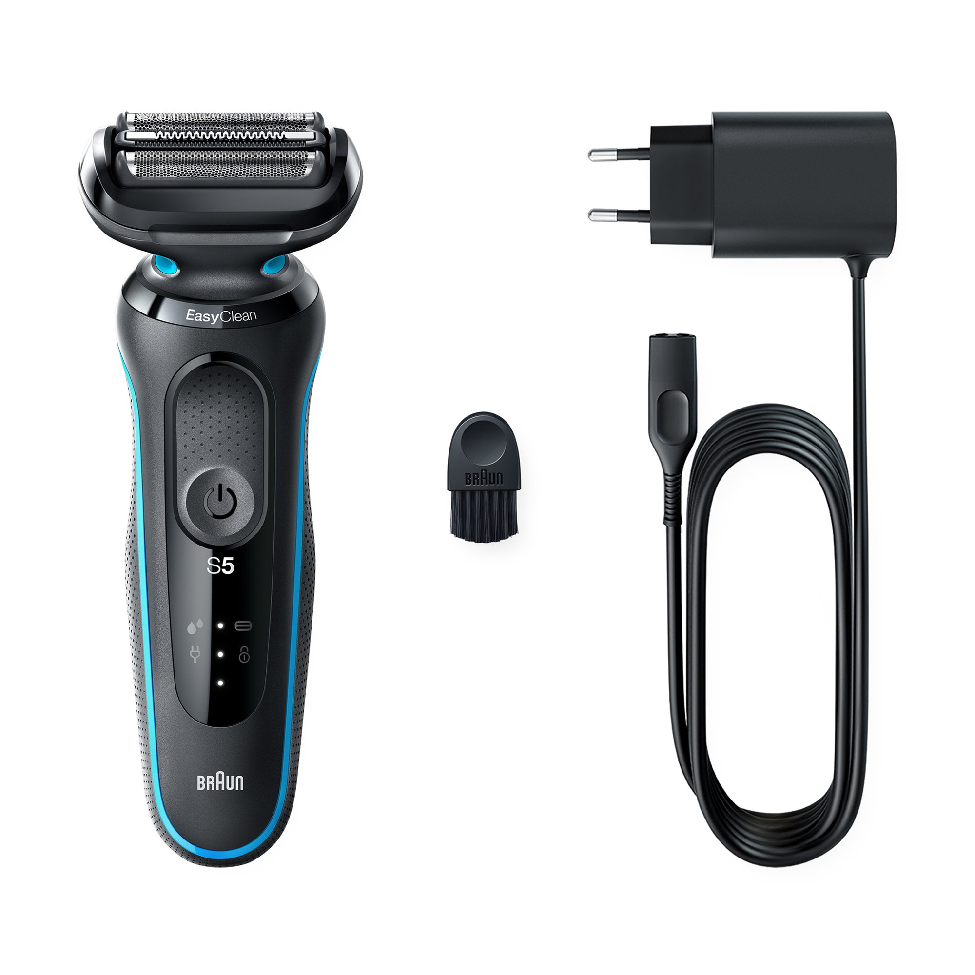 

Електробритва Braun Series 5 51-M1000s, чорна з м'ятним кольором