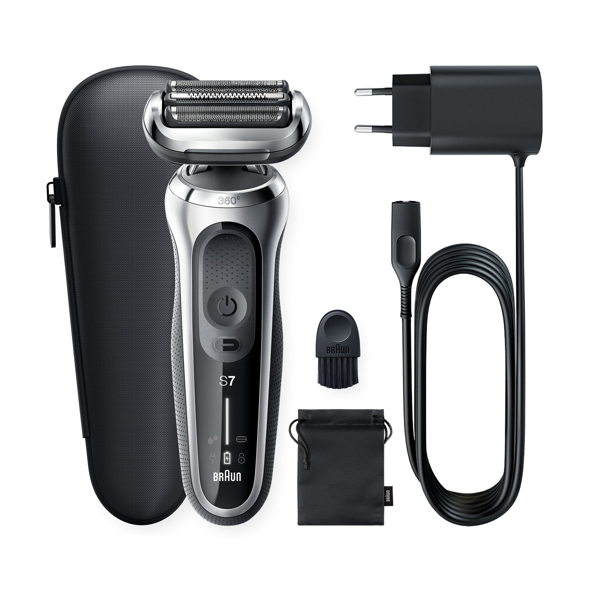 

Електробритва Braun Series 7 71-S1000s, срібляста