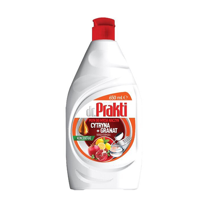 

Уцінка! Засіб для миття посуду Dr.Prakti Лимон + гранат, 650 мл