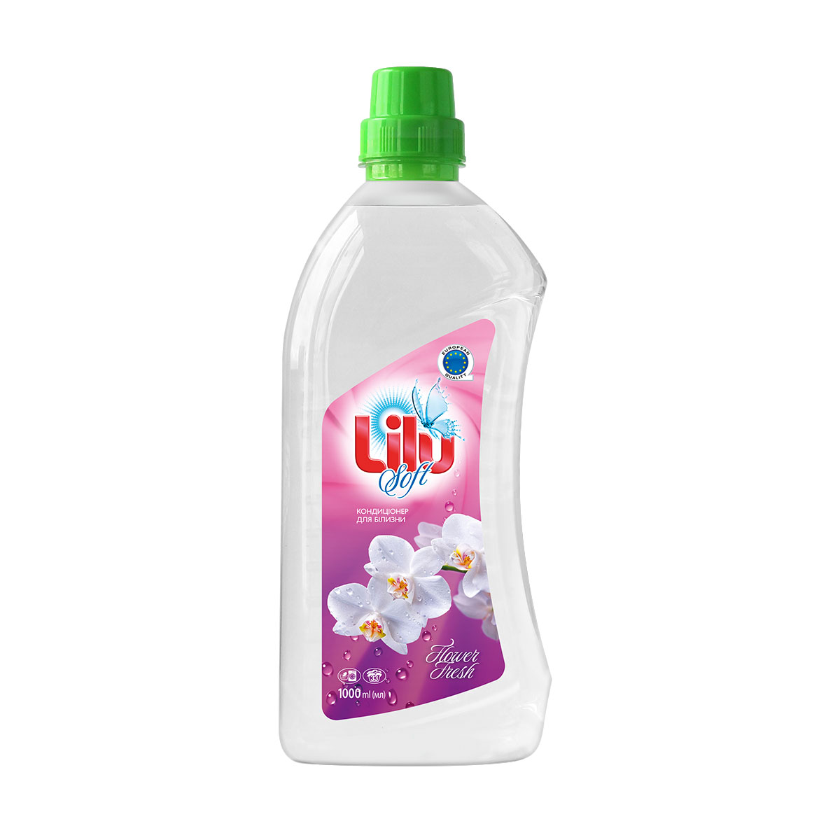 

Кондиціонер для білизни Lilu Soft Flower Fresh 33 цикли прання, 1 л