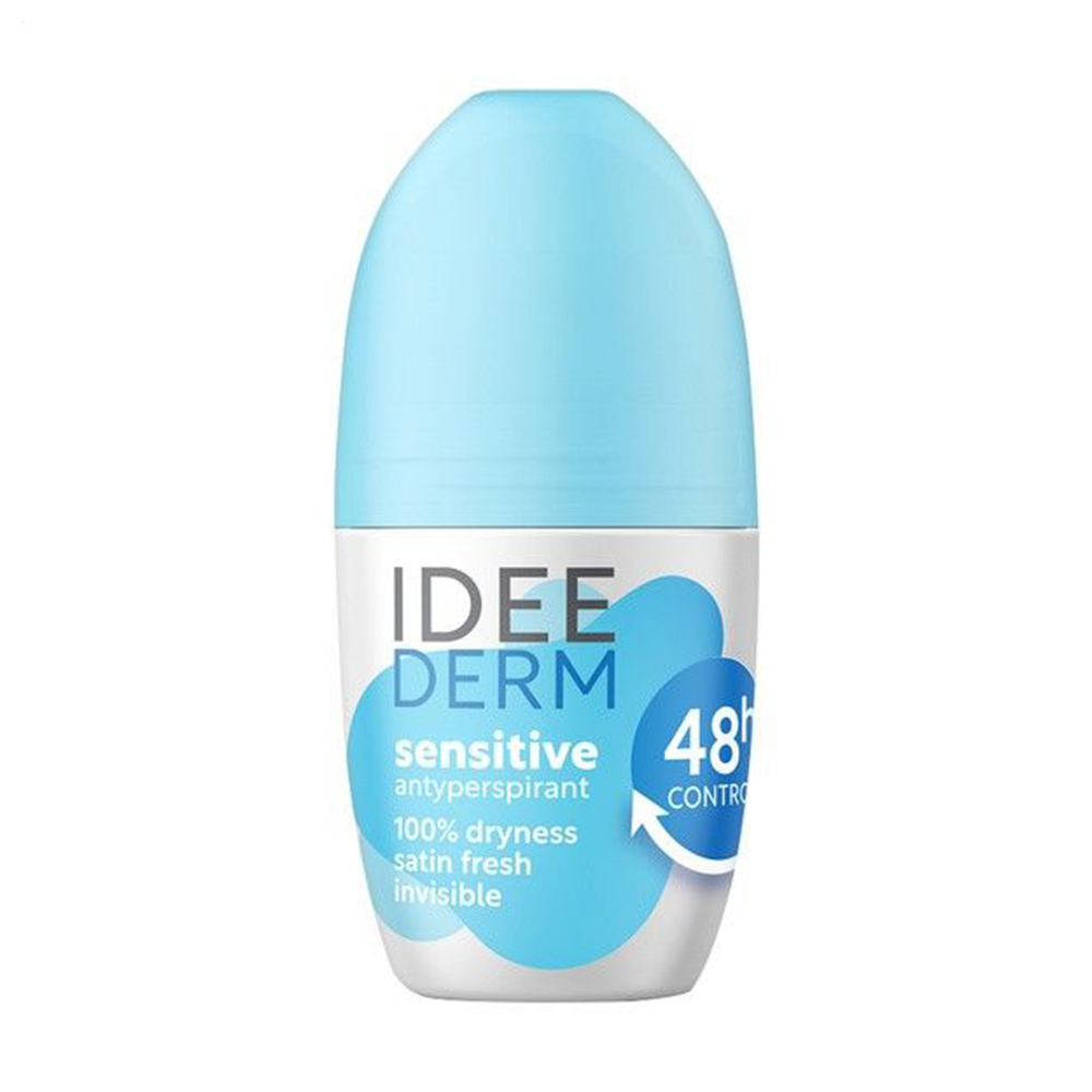 

Кульковий антиперспірант Ideepharm Idee Derm Sensitive Antyperspirant 48H, 50 мл