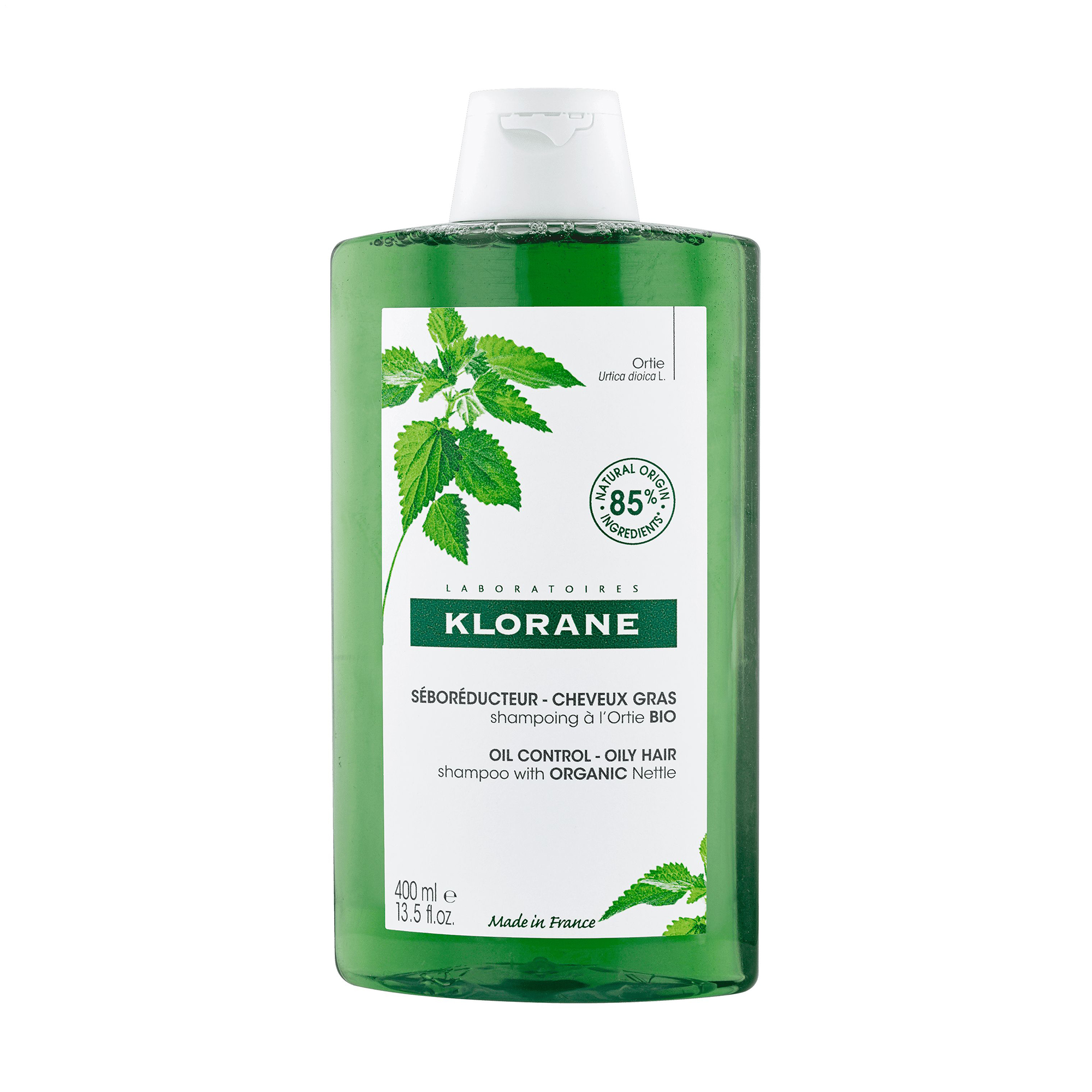 

Шампунь для волосся Klorane Nettle Shampoo для жирного волосся, 400 мл