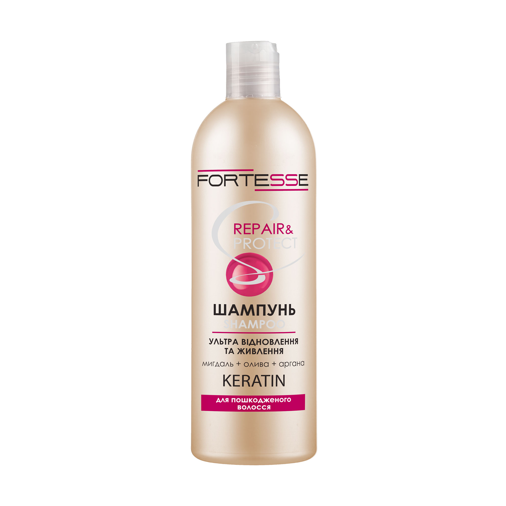 Шампунь FORTESSE Professional Repair & Protect Shampoo для пошкодженого волосся, 400 мл