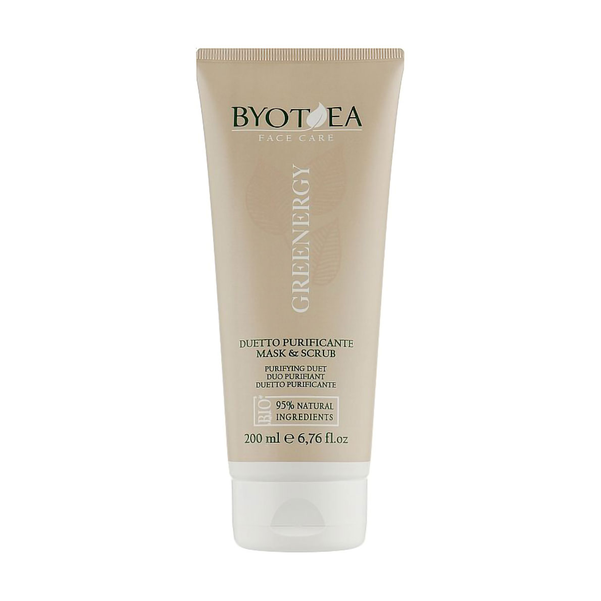 

Очищувальна маска-скраб для обличчя Byothea Greenergy Purifying Mask & Scrub, 200 мл