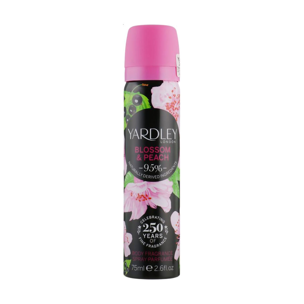 

Парфумований дезодорант-спрей Yardley Blossom & Peach жіночий, 75 мл