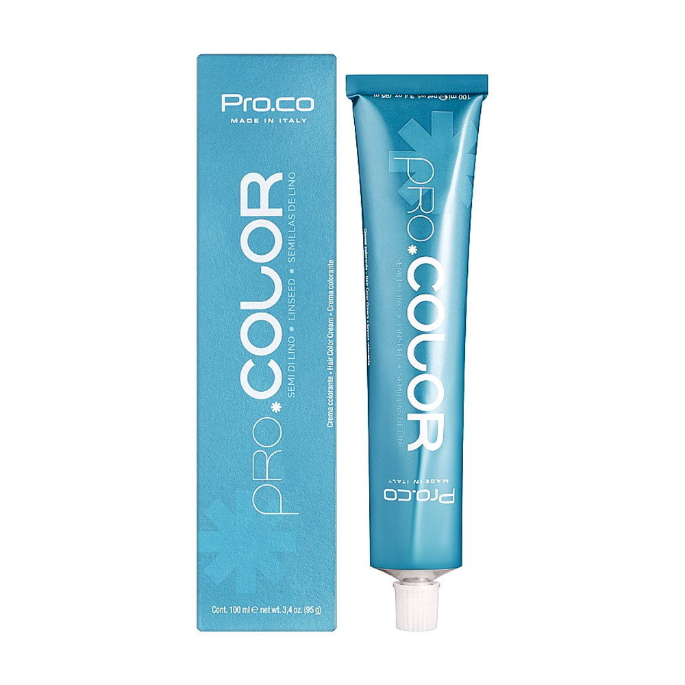 

Перманентна фарба для волосся Pro.co Pro.Color 6/07 Dark Blond Tobacco, 100 мл