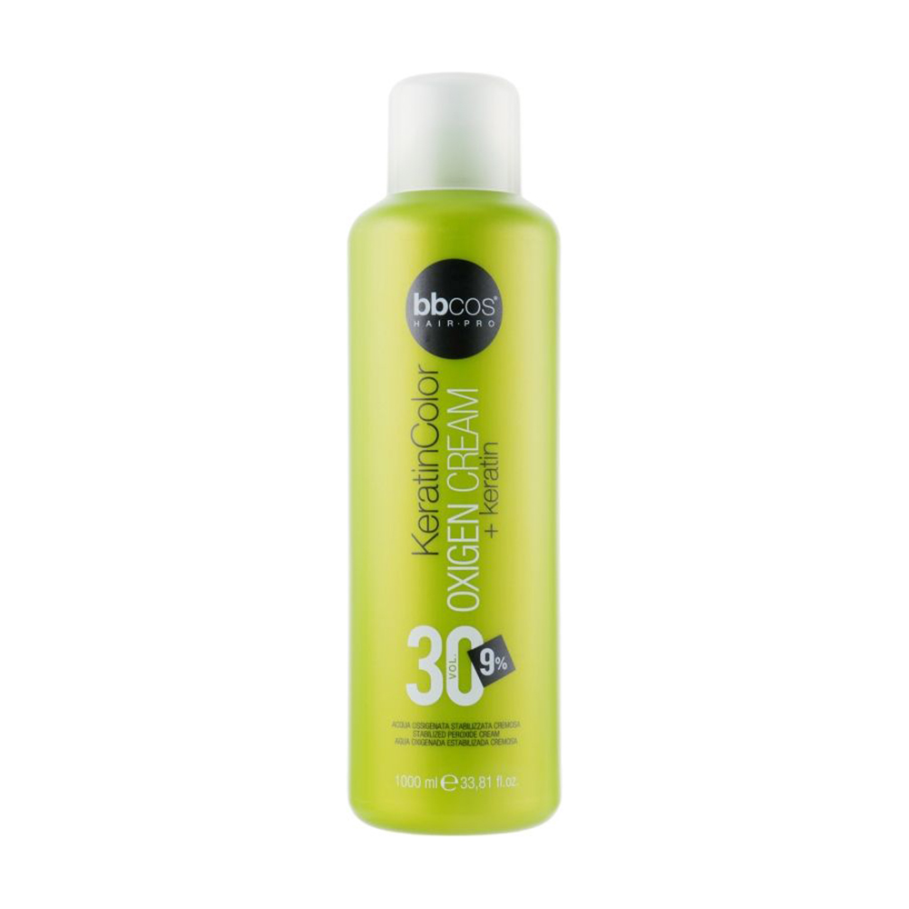 

Кремоподібний окислювач BBcos KeratinColor Oxigen Cream 30 Vol 9%, 1 л
