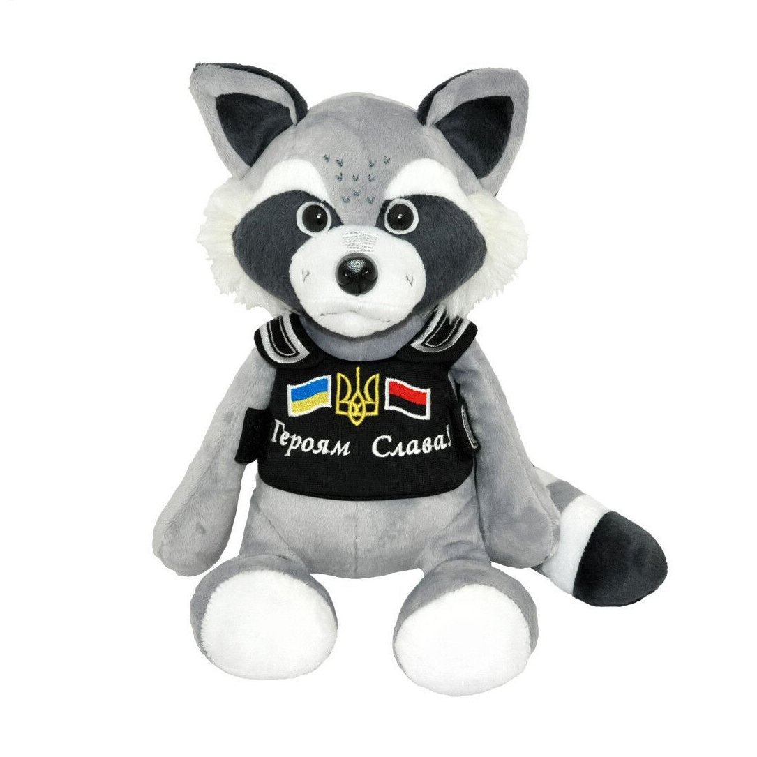 

М'яка іграшка Tigres Єнот Патріот, від 3 років (ЄН-0008)