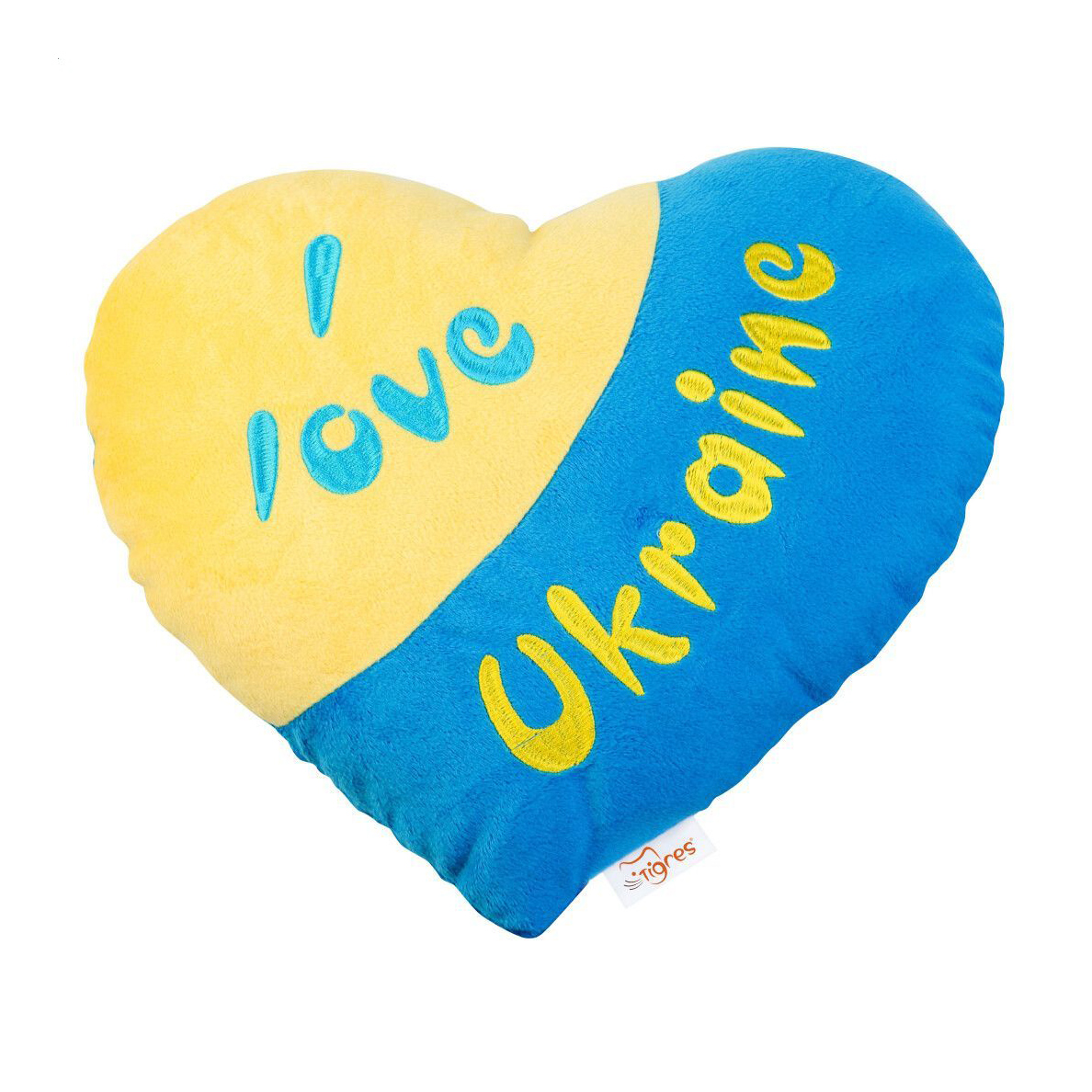 

Подушка-серце Tigres Я люблю Україну (ПД-0121)