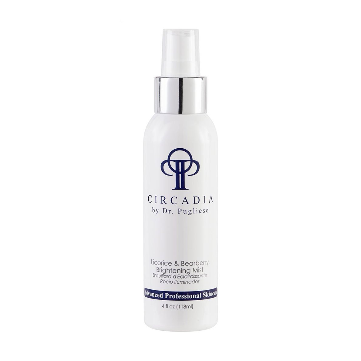 

Спрей для обличчя Circadia Licorice & Bearberry Brightening Mist з екстрактом солодки та мучниці, 118 мл