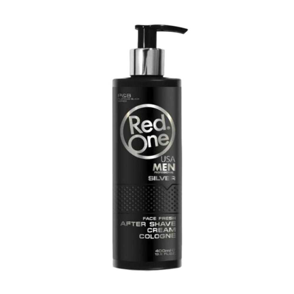 

Уцінка! Чоловічий крем після гоління Red One After Shave Cream Cologne Silver, 400 мл