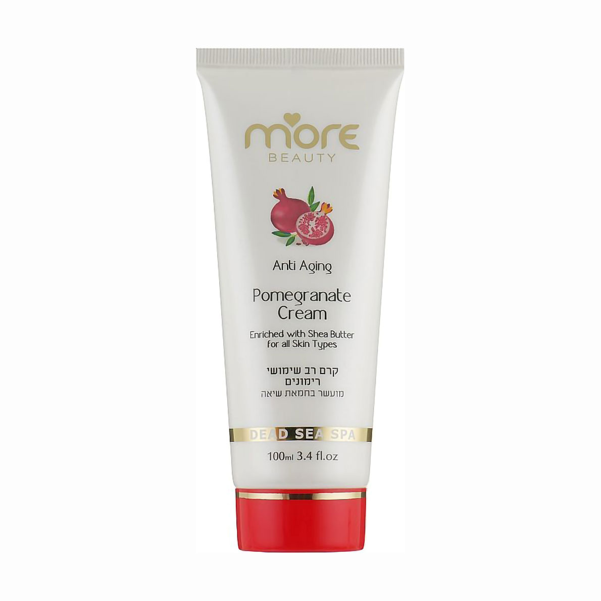 

Багатофункціональний крем для тіла More Beauty Pomegranate Cream для всіх типів шкіри, з екстрактом граната, 100 мл