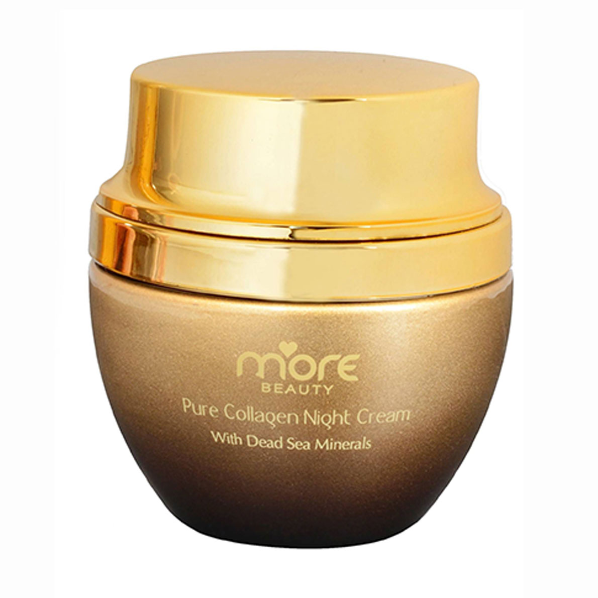 

Уцінка! Нічний живильний крем для обличчя More Beauty Pure Collagen Night Cream з мінералами Мертвого моря, 50 мл