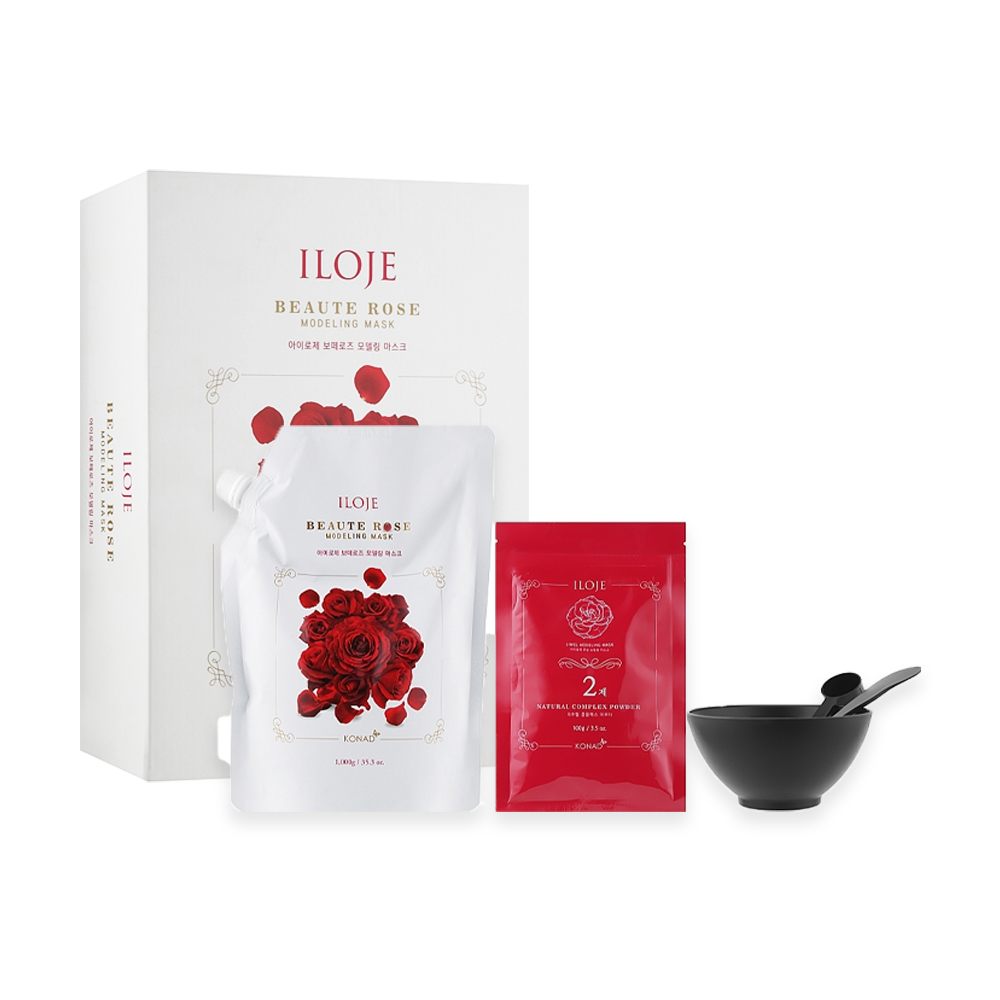 

Альгінатна маска для обличчя Konad Iloje Beauty Rose Modeling Mask, 1 кг