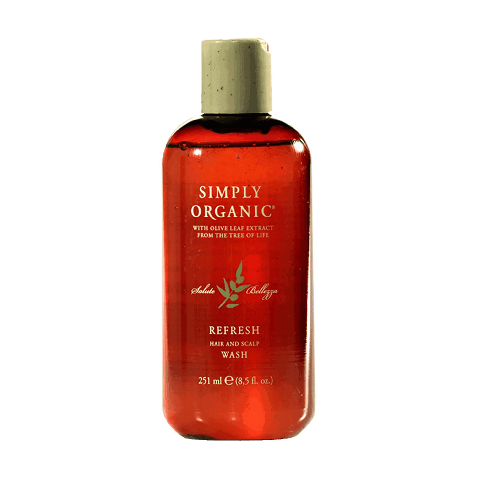 

Освіжальний засіб для миття волосся та шкіри голови Simply Organic Refresh Wash, 251 мл
