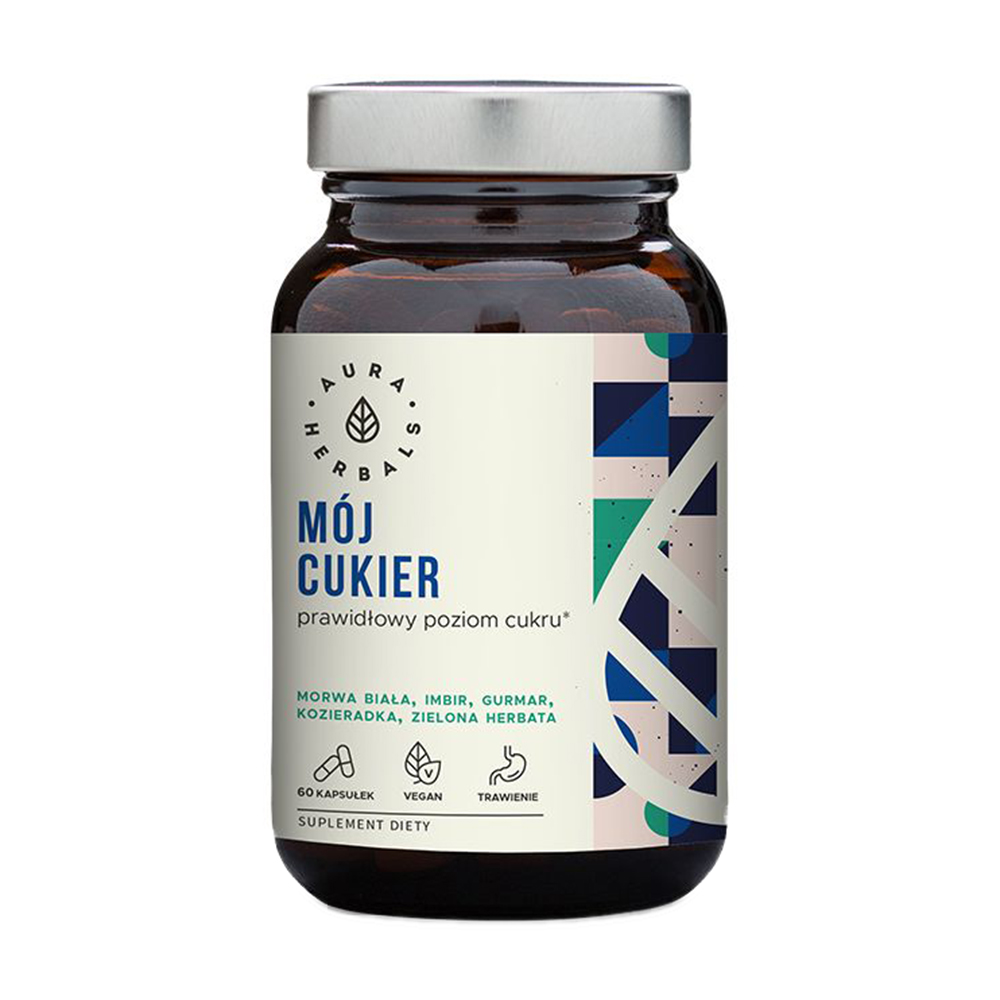 

Уцінка! Мій цукор Aura Herbals My Sugar, 60 капсул