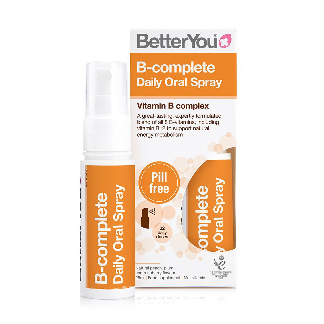

Вітамін B BetterYou Vitamin B-complete Daily Oral Spray в спреї, 25 мл