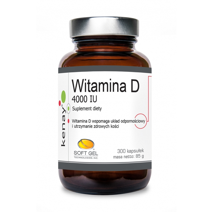 

Уцінка! Вітамін Д3 Kenay Vitamin D3, 4000 МО, 300 капсул
