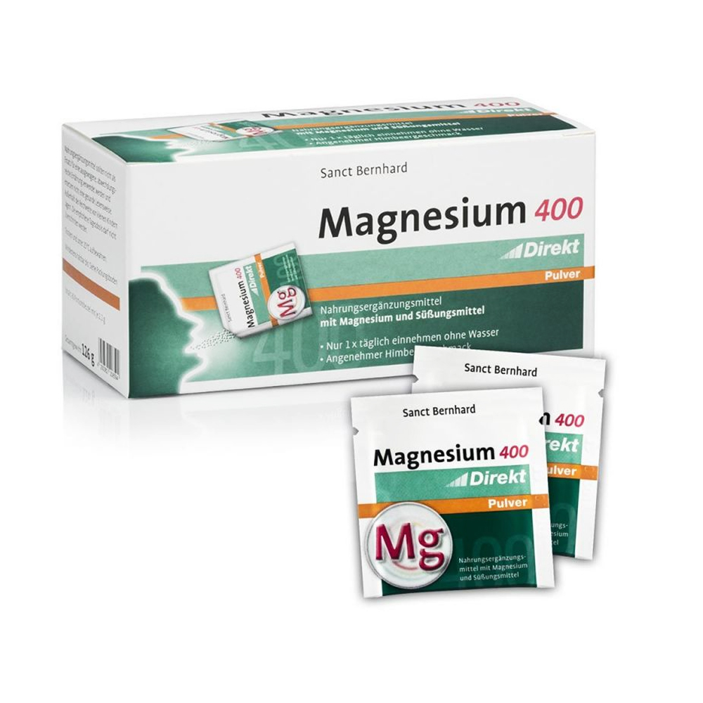 

Магній Sanct Bernhard Magnesium, 400 мг, 60 саше