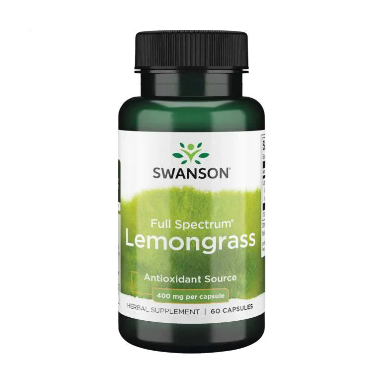 

Уцінка! Лемонграс Swanson Full Spectrum Lemongrass 400 мг, 60 капсул