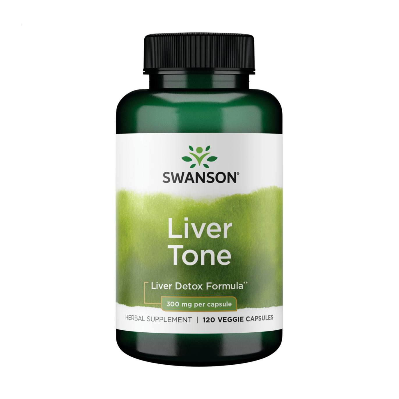 

Тонізувальна формула детоксикації печінки Swanson Liver Tone Liver Detox Formula 300 мг, 120 рослинних капсул