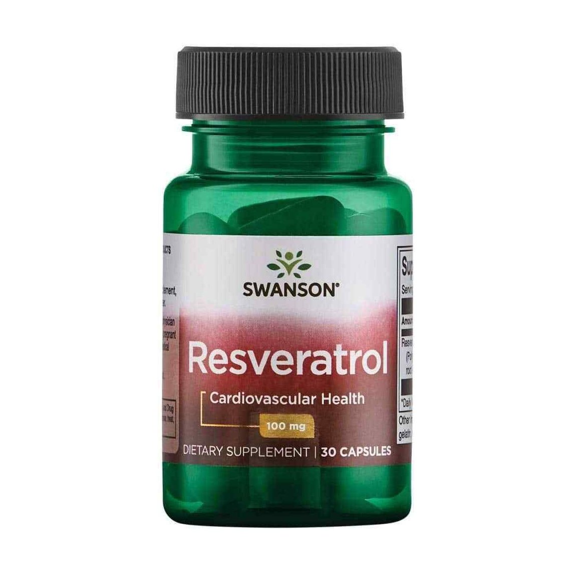 

Ресвератрол Swanson Resveratrol 100 мг, 30 капсул
